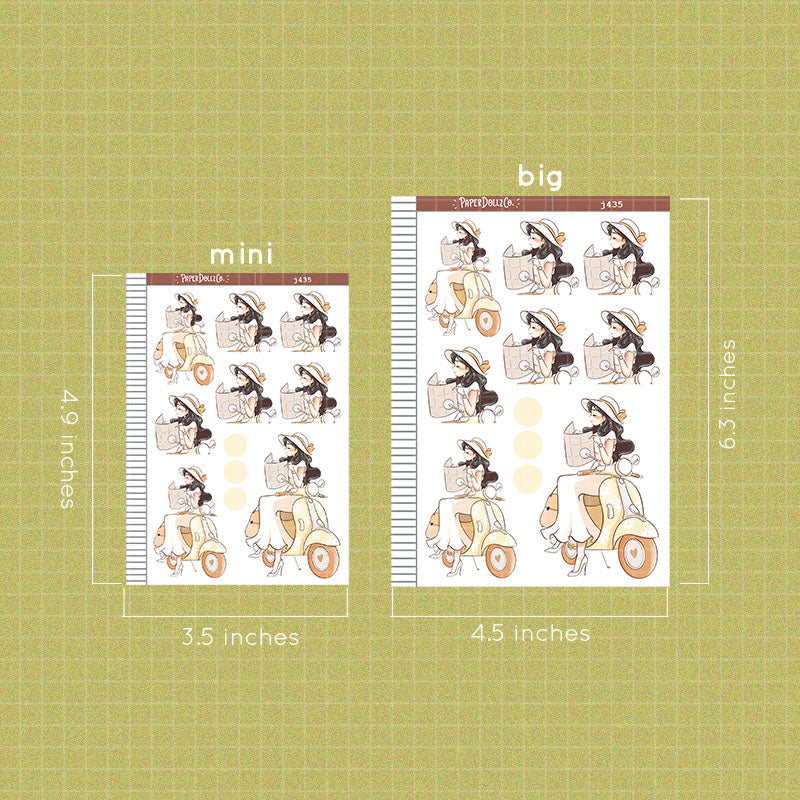 Roadtrip | Wanderlust | Just Dolls Stickers | J435