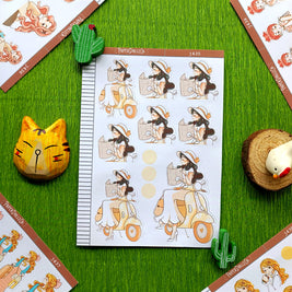 Roadtrip | Wanderlust | Just Dolls Stickers | J435