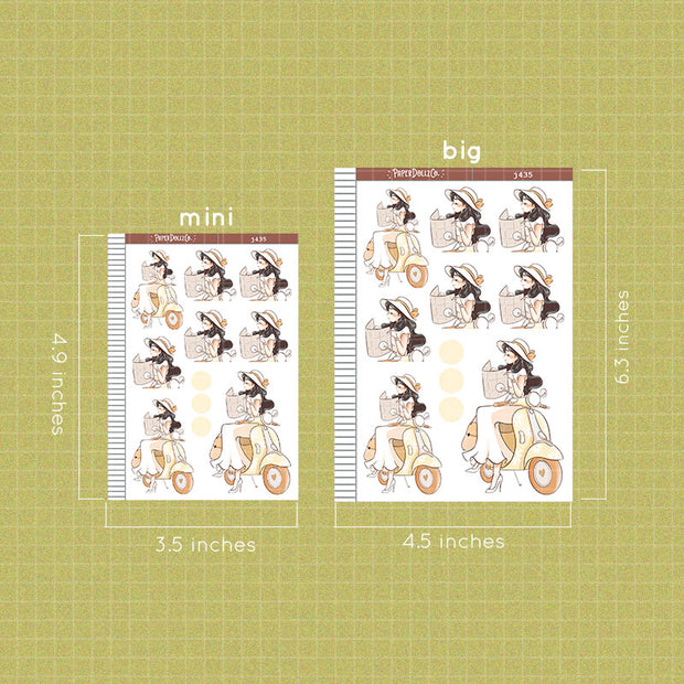 Roadtrip | Wanderlust | Just Dolls Stickers | J435