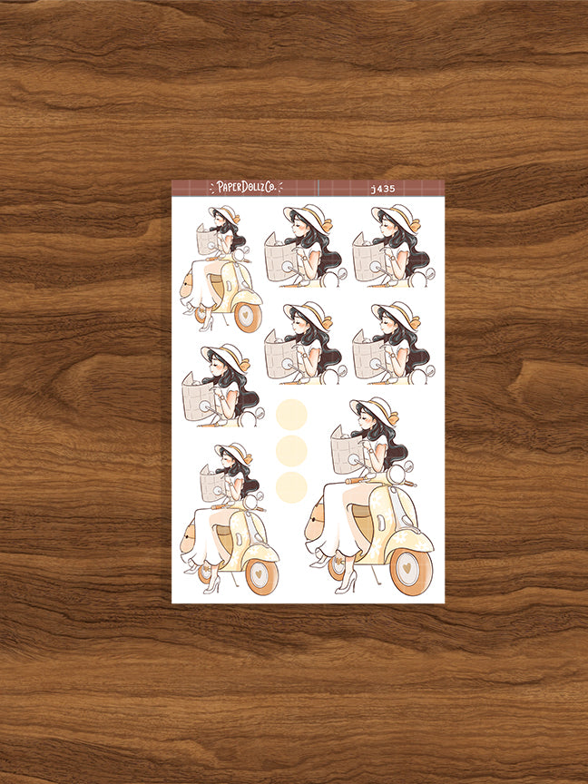 Roadtrip | Wanderlust | Just Dolls Stickers | J435