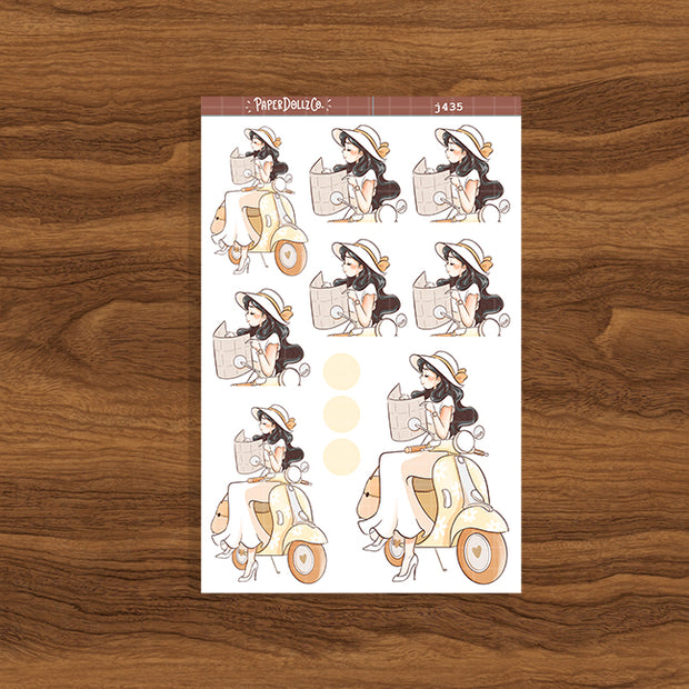 Roadtrip | Wanderlust | Just Dolls Stickers | J435