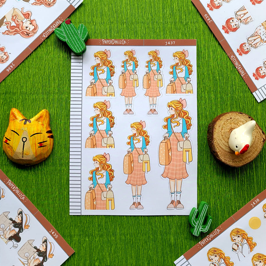 Adventure | Wanderlust | Just Dolls Stickers | J437