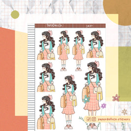 Adventure | Wanderlust | Just Dolls Stickers | J437