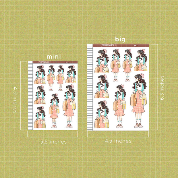 Adventure | Wanderlust | Just Dolls Stickers | J437