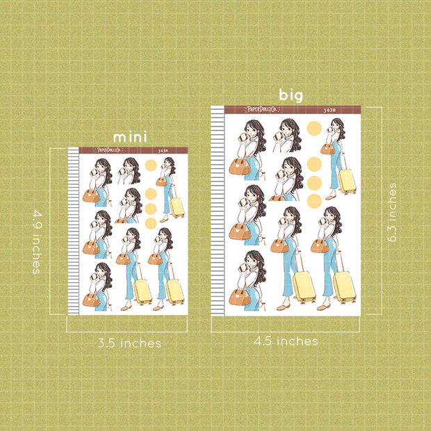 Business | Wanderlust | Just Dolls Stickers | J438