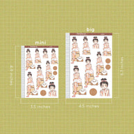 Fancy | Wanderlust | Just Dolls Stickers | J439