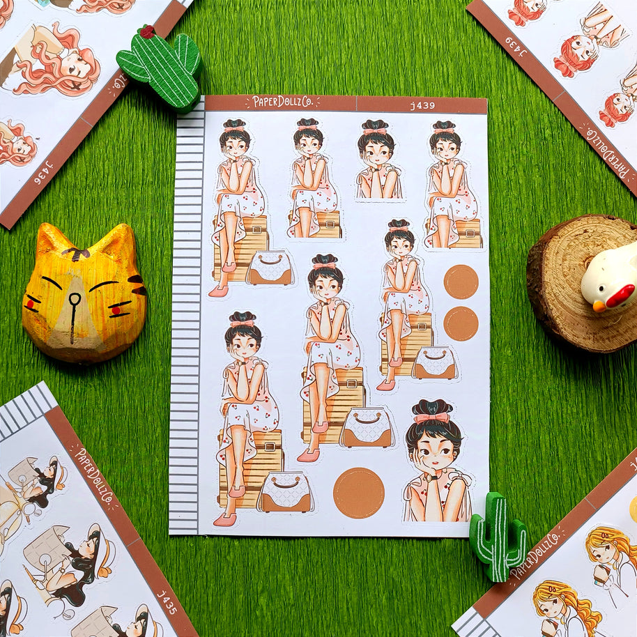 Fancy | Wanderlust | Just Dolls Stickers | J439