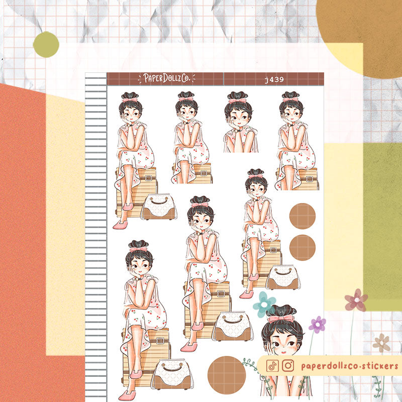 Fancy | Wanderlust | Just Dolls Stickers | J439