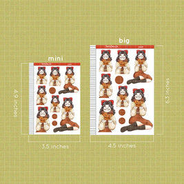 Festive | Winter Solstice | Just Dolls Stickers | J440