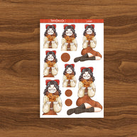 Festive | Winter Solstice | Just Dolls Stickers | J440