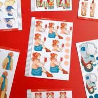 Winter | Winter Solstice | Just Dolls Stickers | J441