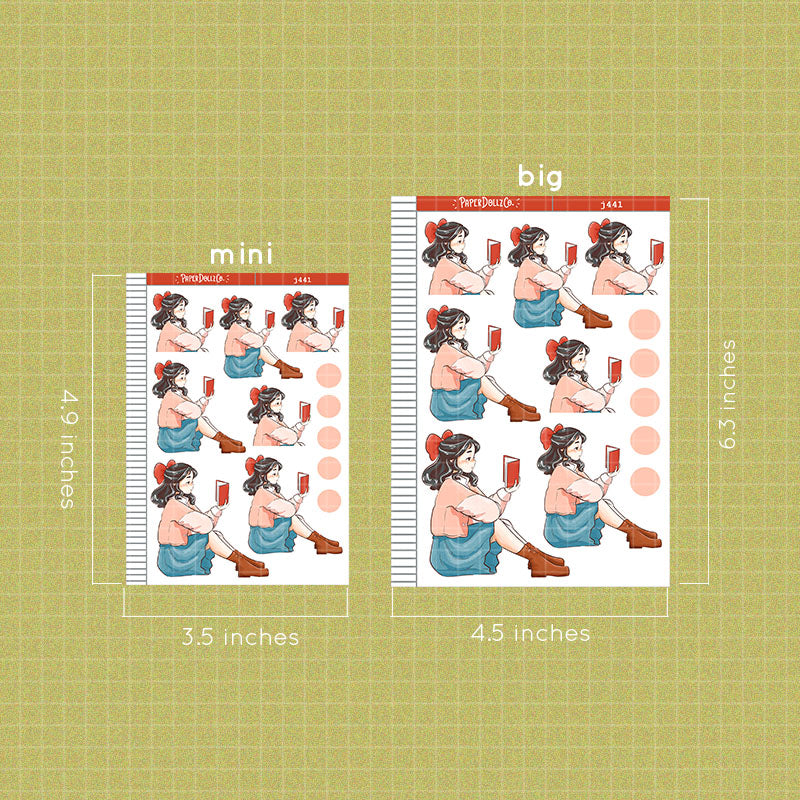 Winter | Winter Solstice | Just Dolls Stickers | J441