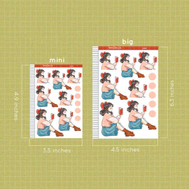 Winter | Winter Solstice | Just Dolls Stickers | J441