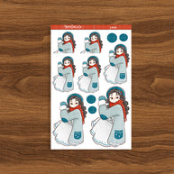Frosty | Winter Solstice | Just Dolls Stickers | J442