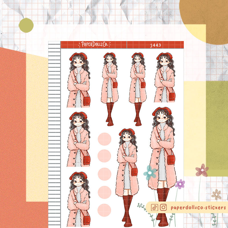 Bow | Winter Solstice | Just Dolls Stickers | J443