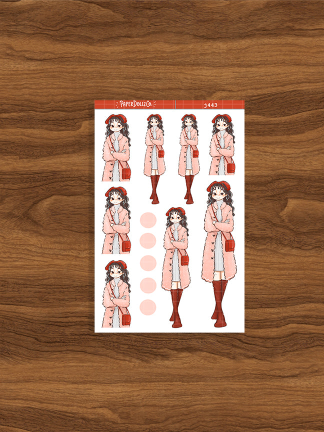 Bow | Winter Solstice | Just Dolls Stickers | J443