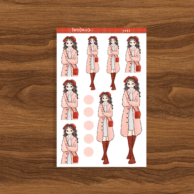Bow | Winter Solstice | Just Dolls Stickers | J443