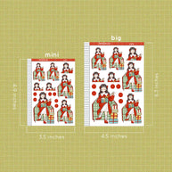 Merry | Winter Solstice | Just Dolls Stickers | J446