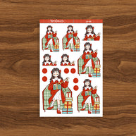 Merry | Winter Solstice | Just Dolls Stickers | J446