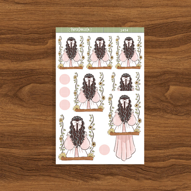 Flora | Reclaiming My Radiance | Just Dolls Stickers | J454