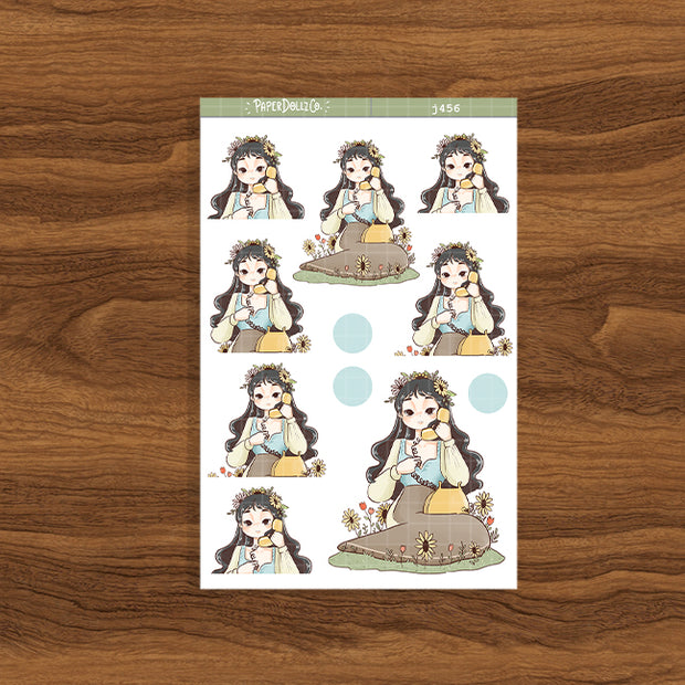 Thrive | Reclaiming My Radiance | Just Dolls Stickers | J456