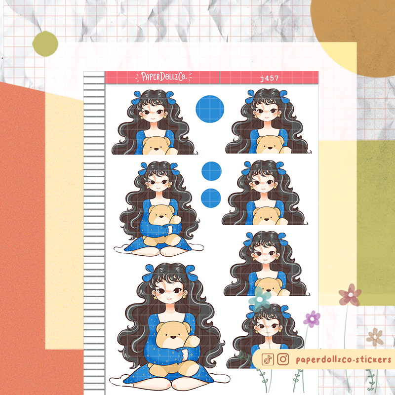 Azul | Midnight Dreamcatcher | Just Dolls Stickers | J457