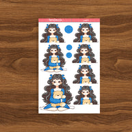 Azul | Midnight Dreamcatcher | Just Dolls Stickers | J457
