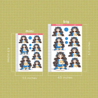 Azul | Midnight Dreamcatcher | Just Dolls Stickers | J457