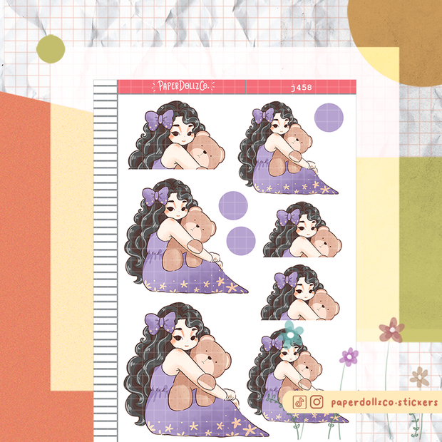 Morada | Midnight Dreamcatcher | Just Dolls Stickers | J458