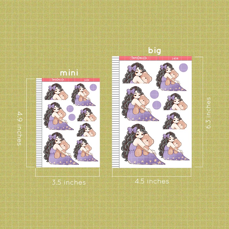 Morada | Midnight Dreamcatcher | Just Dolls Stickers | J458