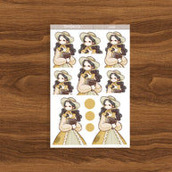 Ethel | Victorian Muses | Just Dolls Stickers | J462