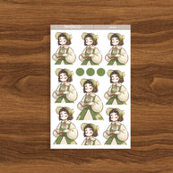 Beryl | Victorian Muses | Just Dolls Stickers | J463