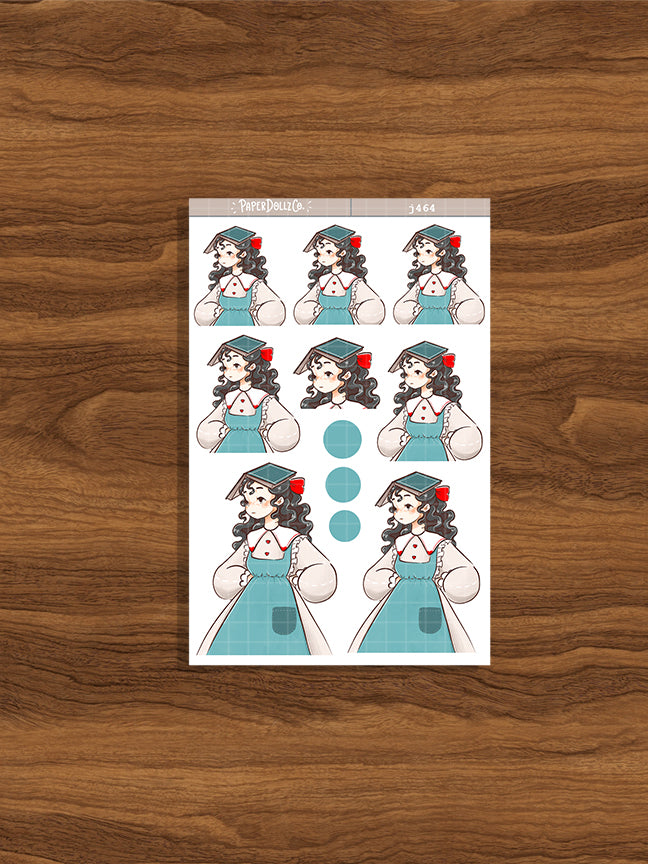 Sophia | Victorian Muses | Just Dolls Stickers | J464