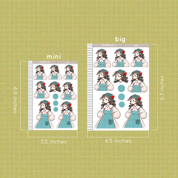 Sophia | Victorian Muses | Just Dolls Stickers | J464