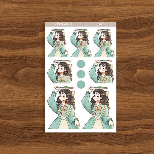 Clara | Victorian Muses | Just Dolls Stickers | J465