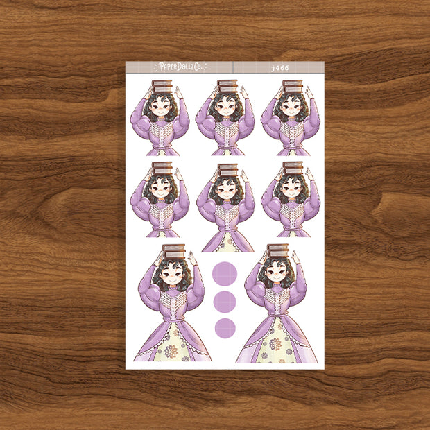 Florence | Victorian Muses | Just Dolls Stickers | J466