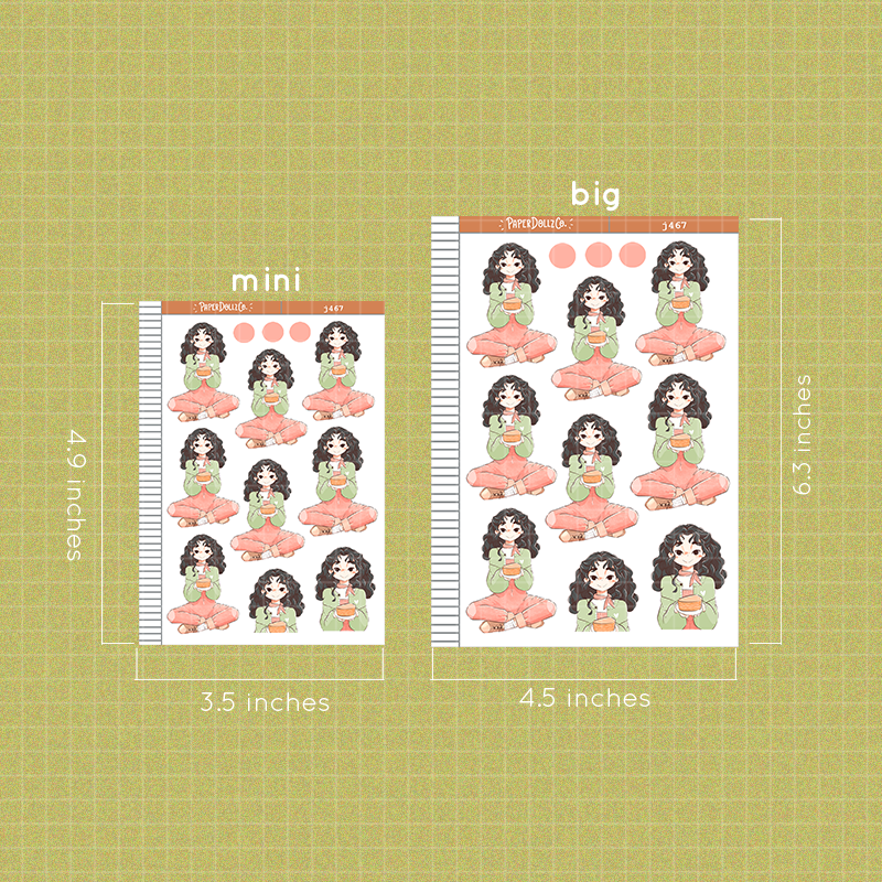 Dessert | Cozy Harvest | Just Dolls Stickers | J467