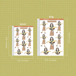 Blissful | Cozy Harvest | Just Dolls Stickers | J470