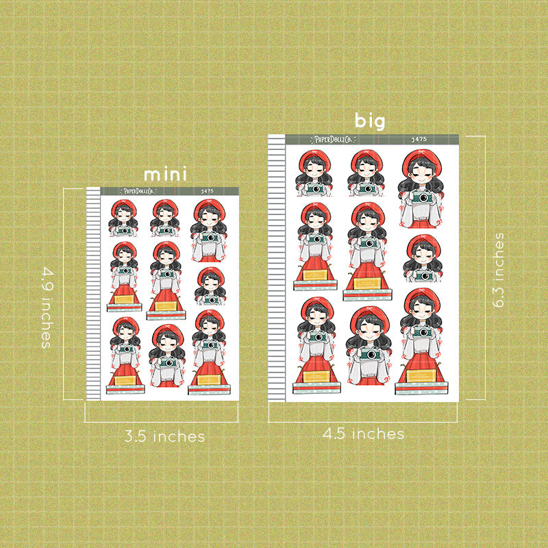 Traveller | Unbox the Joy | Just Dolls Stickers | J475