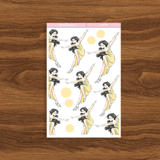 Jazz | Cloud Dancer | Just Dolls Stickers | J479