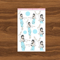 Hip-Hop | Cloud Dancer | Just Dolls Stickers | J481