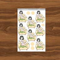 Healthy | The Breakfast Club | Just Dolls Stickers | J487