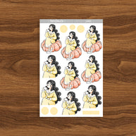 Coffee | The Breakfast Club | Just Dolls Stickers | J489