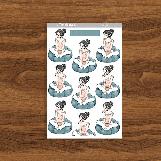Sweet | The Breakfast Club | Just Dolls Stickers | J490
