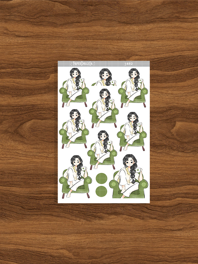 Bread | The Breakfast Club | Just Dolls Stickers | J491