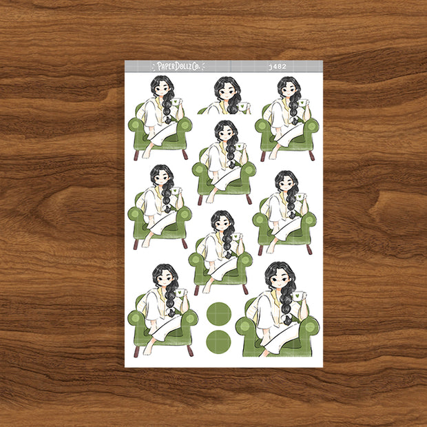 Bread | The Breakfast Club | Just Dolls Stickers | J491