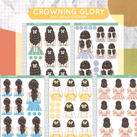 Picnic | Crowning Glory | Just Dolls Stickers | J421
