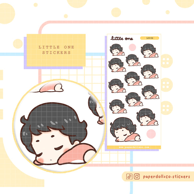 Baby Sleep | Little one | Activity sticker | I003b | I002g