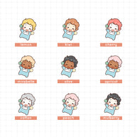 Baby Daily Activities | Baby Boy Little One | Sticker Book | lb001b
