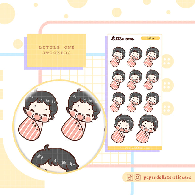Baby Swaddle | Little one | Activity  sticker | I009b | I002g